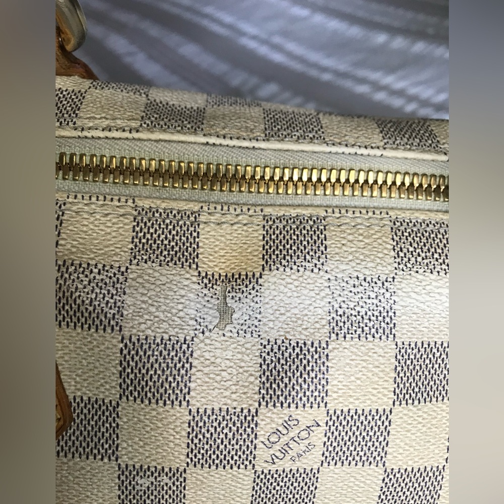 Louis Vuitton Damier Saleya zipper shoulder tote, Well loved MM great starter - Picture 10 of 16